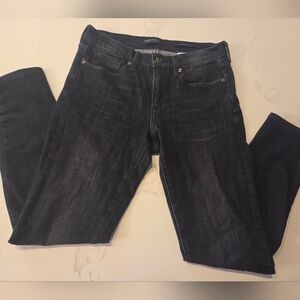 Banana Replubic Premium Super Deep Dark Indigo Black Skinny Jeans